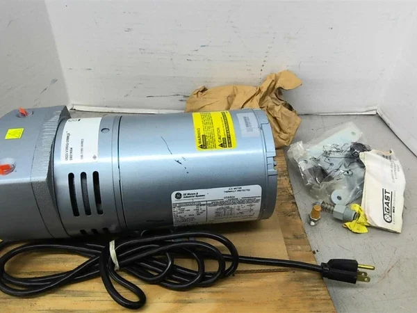 GE 5KH36KNA510X 1/4 HP Vacuum Pump 1800RPM 4P Single Phase 48Y 115/230V 60HZ