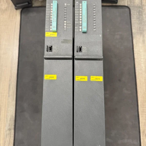 Siemens 6ES7417-4XT05-0AB0 & 6ES7417-4HT14-0AB0 CPU Modules, 1 of each, Used