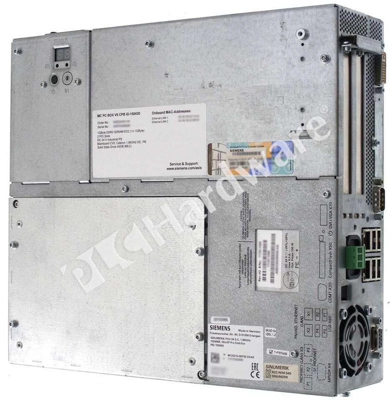 Siemens 6FC5210-0DF52-2AA0 6FC5 210-0DF52-2AA0 SINUMERIK PCU 50.5-C 1.8GHz 24VDC 2 6FC5210 0DF52 2AA0 0