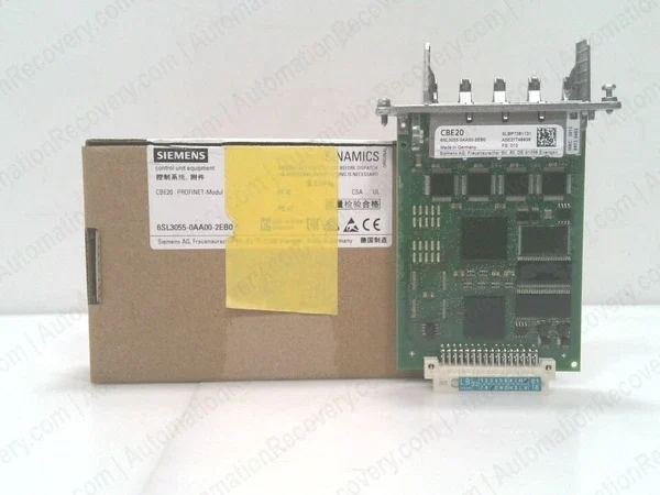 SIEMENS 6SL3055-0AA00-2EB0 ROFINET MODULE TO CONNECTION ON PROFINET IO, #337329