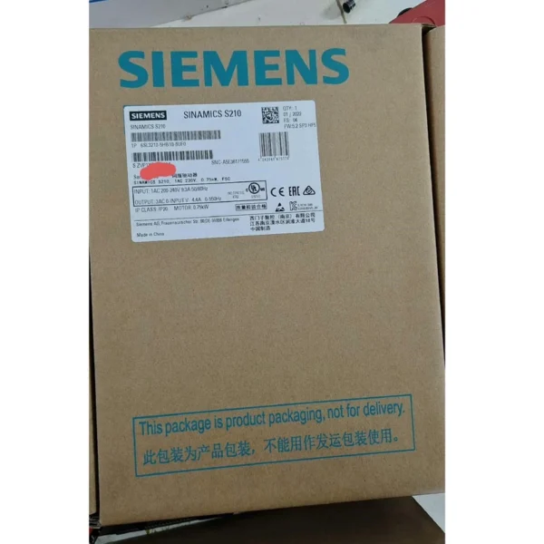 1PC New Siemens 6SL3210-5HB10-8UF0 SINAMICS S210 Servo Cconverter FREE SHIP#XR