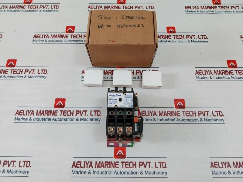 Joslyn Clark HP10U03 Motor Starter NEMA Size 1 27A 600V 7.5-10HP 3PH 2 75 10HP 0