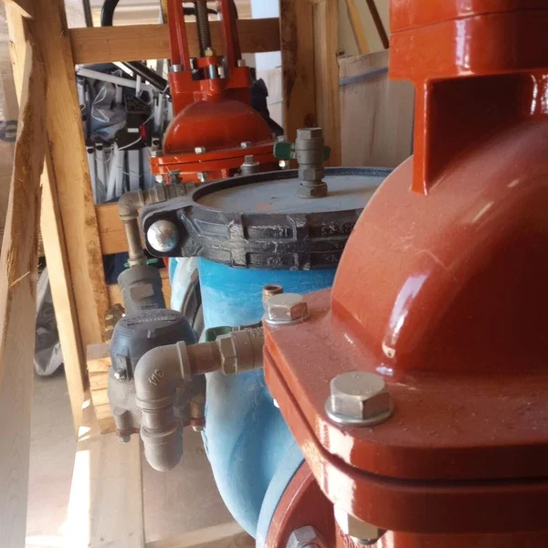 Wilkins 8-350DA 8 In, Double Check Detector Backflow Preventer