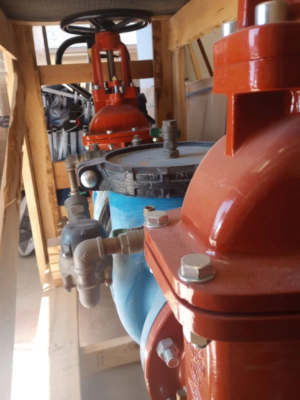 Wilkins 8-350DA 8 In, Double Check Detector Backflow Preventer 2 8 350DA 0