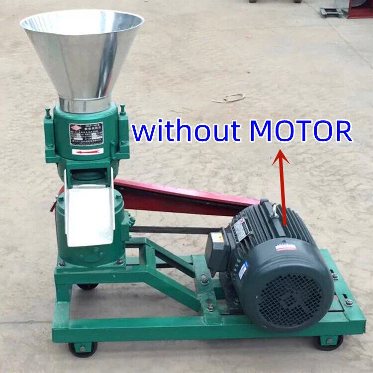 Feed Pellet Mill Machine 120 Model Pellet Mill Machine Without Motor 80-100kg/h 2 80 100kg 0