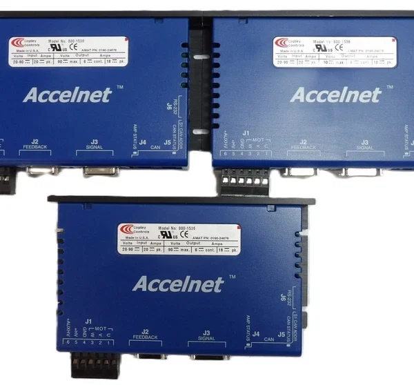 Copley Controls 800-1536 Servo Motor Controller Accelnet Lot of 3 Working Surplu