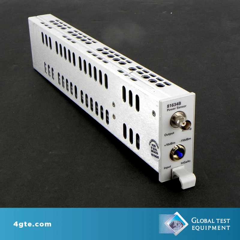 Keysight 81634B Low Polarization Dependence Optical Power Sensor OEM Calibrated 2 81634B 0