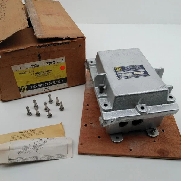Square D 8536SBR2 Explosion Proof Enclosure NEMA Size 0 Motor Starter
