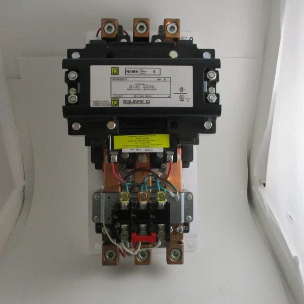SQUARE D 8536SGO1 SIZE 5 MOTOR STARTER 480 VOLT COIL 200HP NEW SURPLUS