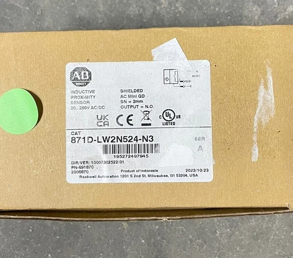 NEW 871D-LW2N524-N3 ALLEN BRADLEY CYLINDER POSITION SENSOR Proximity PN-691870