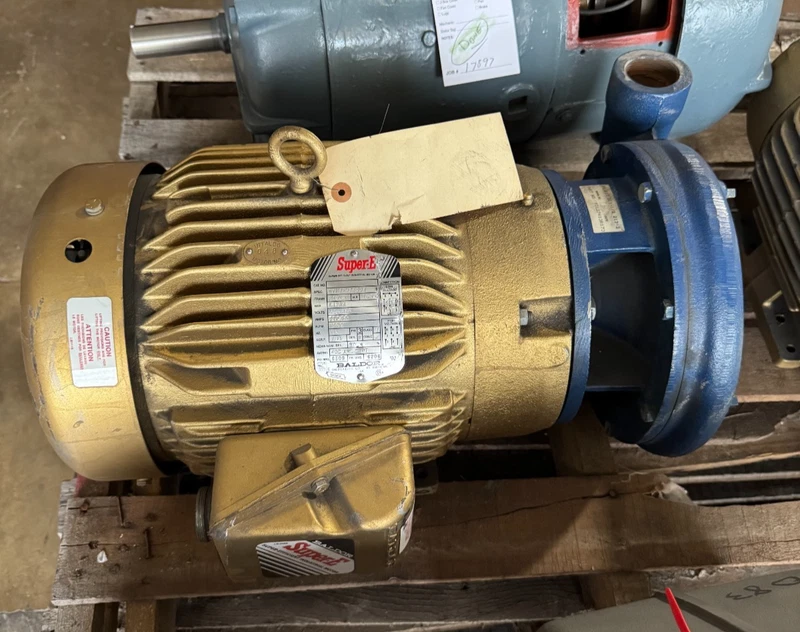 GOULDS Pump 11/2 X 2-2 THD ENDS FF3 PUMP MODEL 93127413R173 BODY DI MOTOR 15 HP 2 93127413R173 0