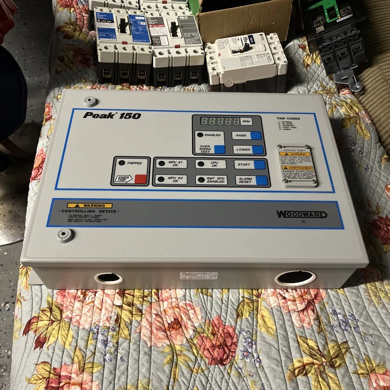 WOODWARD PEAK 150 DIGITAL STEAM TURBINE CONTROL 9905-867 REV:R (FAST SHIPPING) 2 9905 867 0