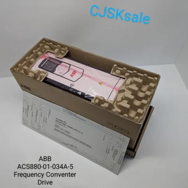 ABB ACS880-01-034A-5 Frequency Converter Drive (New Open Box).