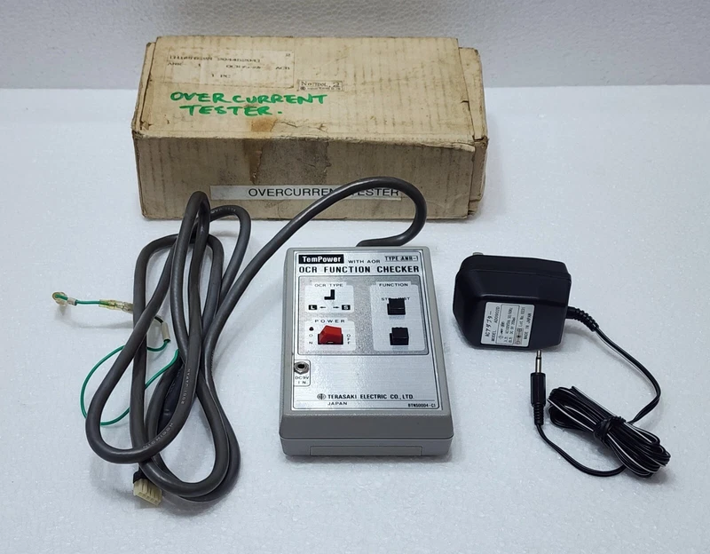 Terasaki Electric ANR-1 TemPower OCR Function Checker ACB 2 ANR 1 0