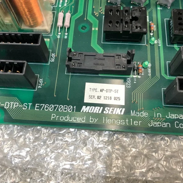 Mori Seiki IO Board AP-DTP-ST E76070B01, New and Guaranteed, U.S. Seller