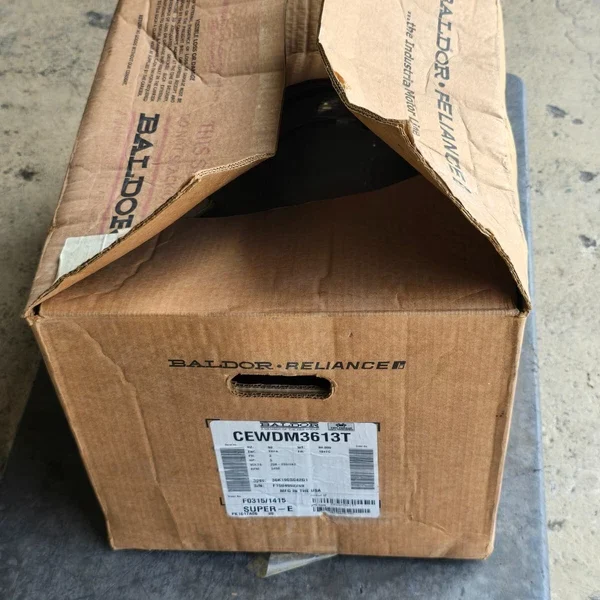 BALDOR WASHDOWN MOTOR CEWDM3613T 5HP 208,230/460V 3450RPM NEW IN BOX!MAKE OFFER!