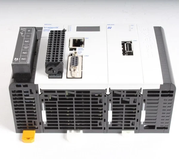 Omron CJ1W-PD022 Power Supply With TJ1-MC04 Motion Controller and TJ1-ML04