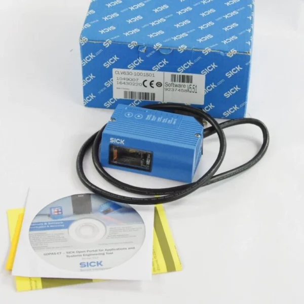 SICK CLV630-1001S01 / CLV6301001S01 1049007 Fixed Mount Barcode Scanner,