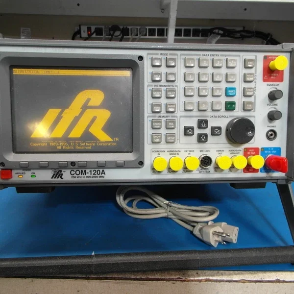 Aeroflex IFR COM-120A /B Communication Service Monitor CALIBRATED LOADED READ