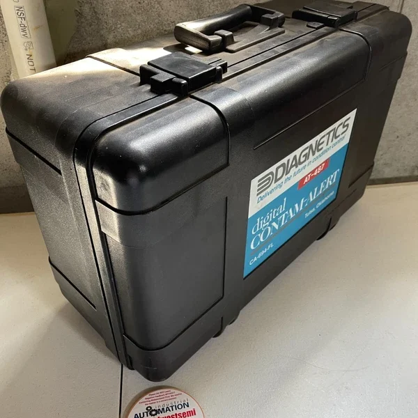 DIAGNETICS AT-487 CA-694-FL PCM DIGITAL CONTAM-ALERT PORTABLE CONDITION MONITOR