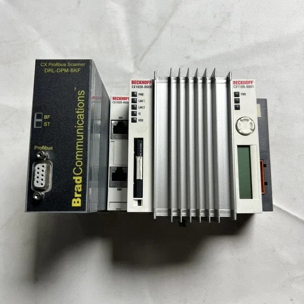 Beckhoff CX1100-0001+CX1020-0000+CX1020-N000+BRAD COMMUNICATION PC104-DPIO