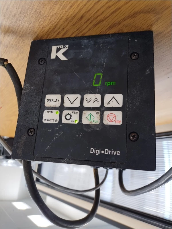 K-TRON DIGI-DRIVE 110 VAC Input For 90VDC motor Removed From Functional Feeder 2 DIGI DRIVE 0
