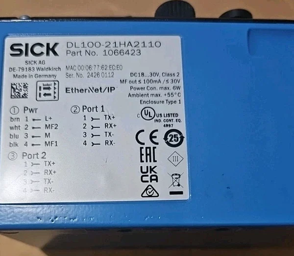 SICK DL100-21HA2110 / 1066423 (New no box)