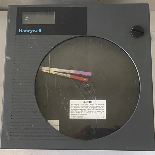 HONEYWELL DR4312-0000-G0100-0000-0000-C0-000-E0 CIRCULAR CHART RECORDER DR4300