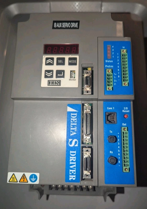 NEW INDUSTRIAL INDEXING SYSTEMS DS-50-RAJ IB AUX SERVO DRIVE DELTA S DRIVER 2 DS 50 RAJ 0