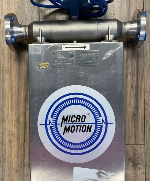 MICRO MOTION DS150S141SU MASS FLOW SENSOR METER TYPE 6 TUBE* 1500 PSIG