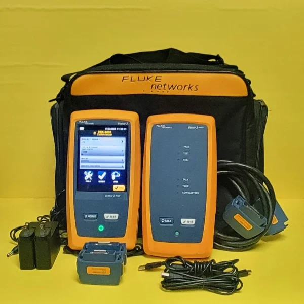 Fluke Networks DSX2-8000 Versiv 2 Cat8Cable Certifier Tester DSX-8000 Calibrated