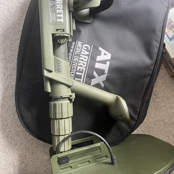 Garrett 1140860 ATX Pulse Induction Military Grade Metal Detector- Used 3 Times