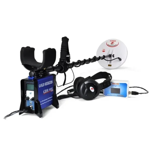Professional Underground Hand Metal Detector10 Meter Depth Gold Detector GDX8000