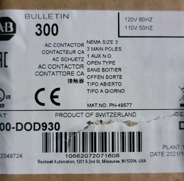 allen bradley 300 Dod930