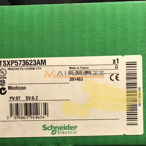 New TSXP573623AM Double-format PL7 processor