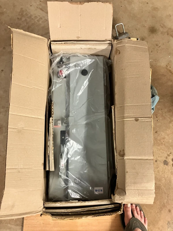 Eaton ECN1821CHE NEMA 1 Motor Starter Size 2 25HP 600V HOA Transformer 2 ECN1821CHE 0