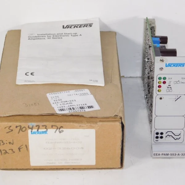 New Vickers EEA-PAM-553-A-32 Proportional Valve Power Amplifier Card Module Card