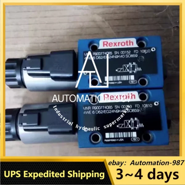 R900774085 4WE6D6X/EG24N9K40SO859 valve 4WE6D62/EG24N9K40SO859 UPS Shipping