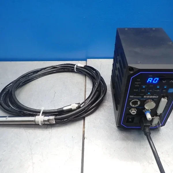 NAKANISHI EM20-S6000 STRAIGHT MOTOR SPINDLE W/ POWER CONTROLLER E2280 60,000