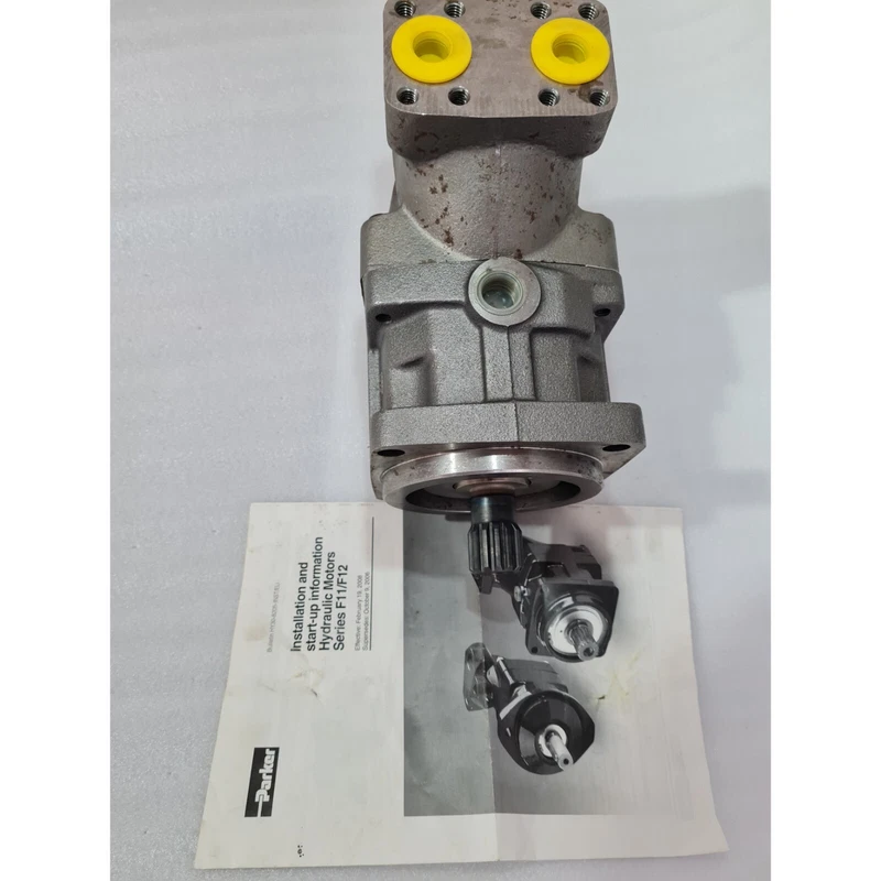 PARKER F12-060-MS-SV-S-000-000-0 HYDRAULIC MOTOR PART NO. 3799998 2 F12 060 MS SV S 000 000 0 0