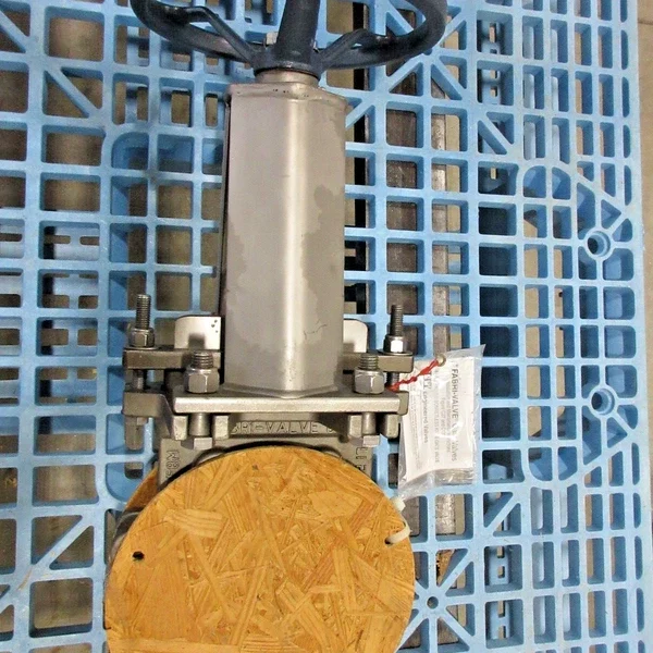 6" ITT Fabri C37 F440571 316 SS Knife Gate Valve NEW