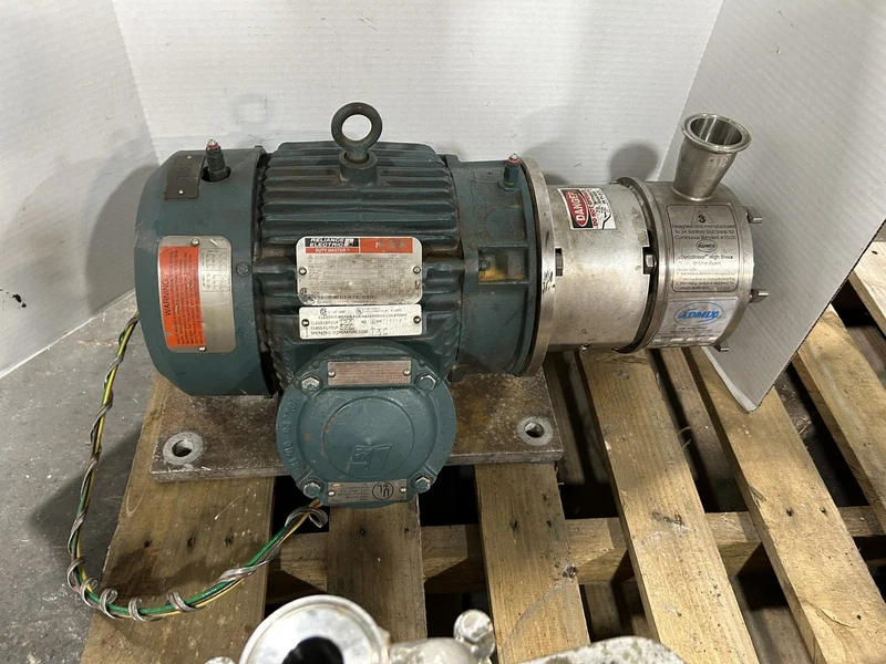 Reliance Electric 01MCN90235G001AD XEX Duty Master Motor 5HP 3PH Admix FF-425P 2 FF 425P 0