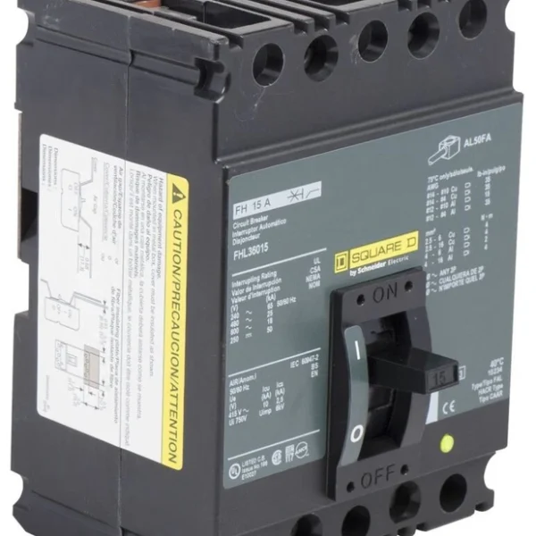 Square D NSB FHL36015 Molded Case Breakers (MCCBs)