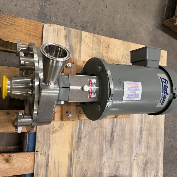 FRISTAM FP742-150 Sanitary Centrifugal Pump, Baldor 5hp Motor 230V/460V