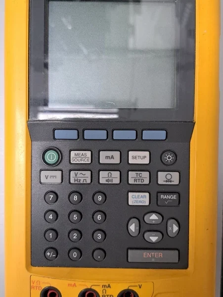 FLUKE 743 PROCESS CALIBRATOR No Battery UNTESTED AS IS FOR PARTS