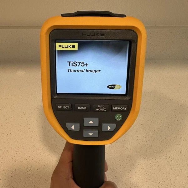 Fluke TiS75+ 27 Hz, 384x288, Thermal Imaging Camera with Fluke Connect