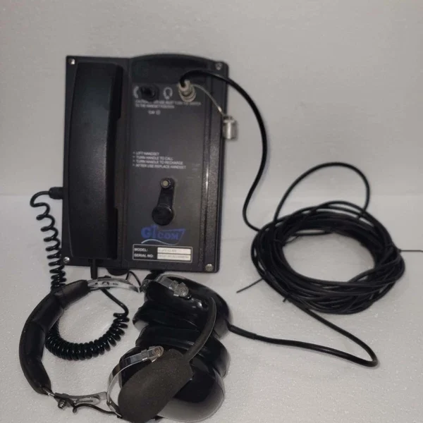 GICOM G-SPT-11-WH SAFE SOUND POWER TELEPHONE WITH HEADPHONE FREE SHIPPING