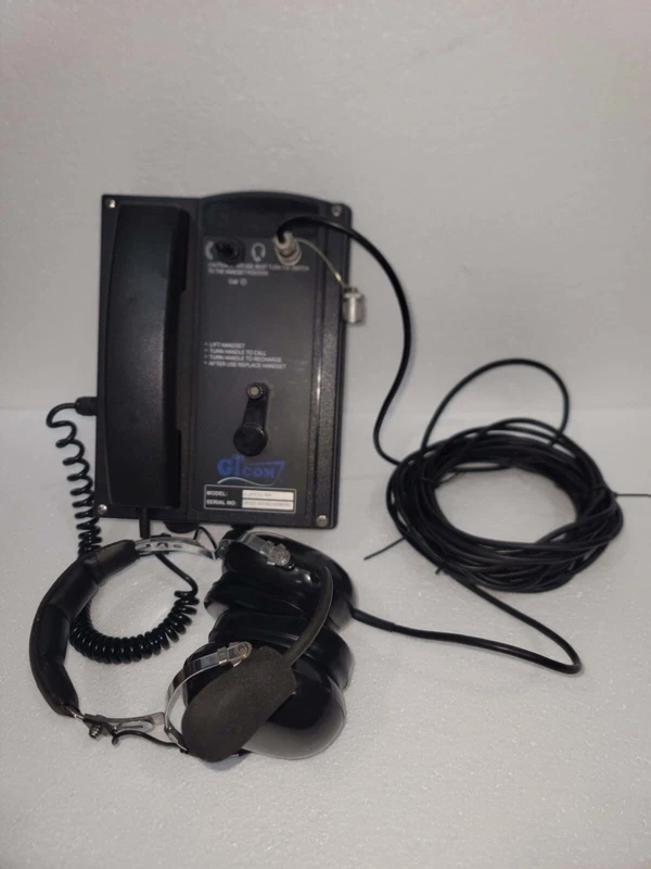 GICOM G-SPT-11-WH SAFE SOUND POWER TELEPHONE WITH HEADPHONE FREE SHIPPING 2 G SPT 11 WH 0