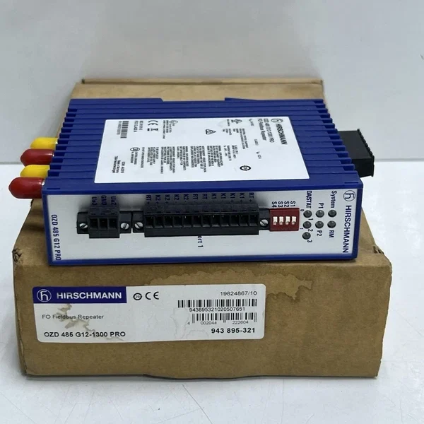 Hirschmann OZD 485 G12-1300 PRO / OZD 485 G12 PRO FO Fieldbus Repeater