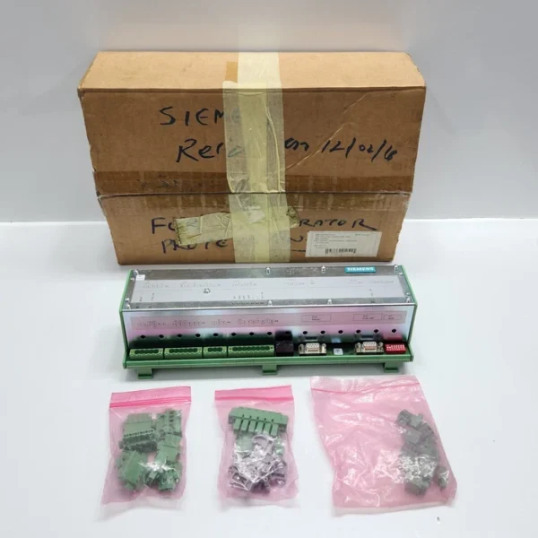 SIEMENS GENOP 71 GENERATOR PROTECT AND SYNCHRONISING UNIT G24910-A106-A1 V2.02